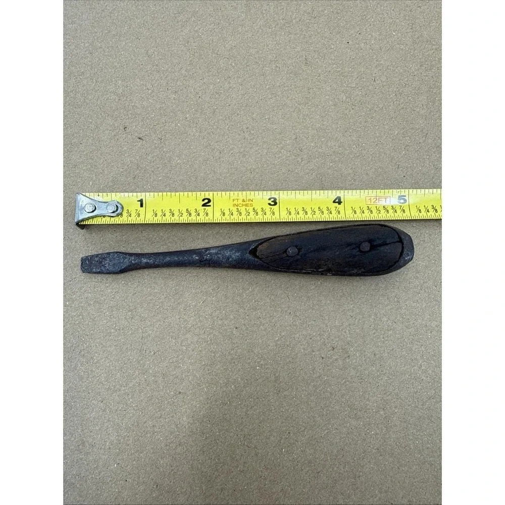 Antique Wooden Handle Made In Germany Screwdriver Steel‎ Frame
